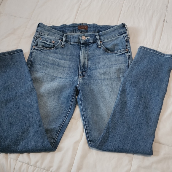 MOTHER The Looker Crop- A Side of Rice & Beans - Picture 13 of 16